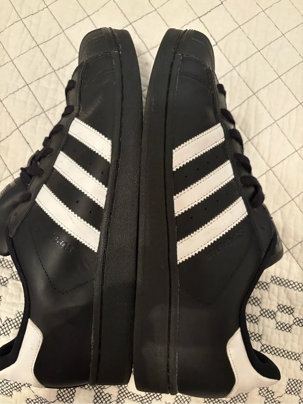 adidas superstar foundation black/white/black 12